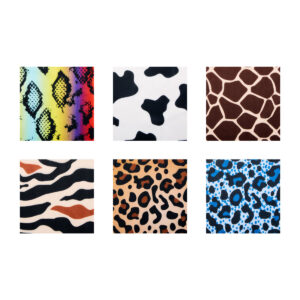 Animal Print Feeding Mat For Dogs Cats Pets Washable Multi Coloured Pooch Accessories