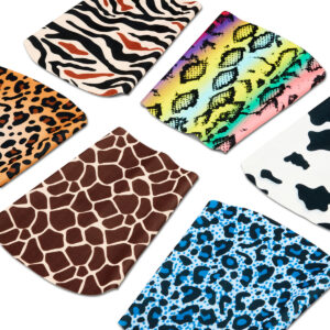 Animal Print T-Shirt For Dogs Cats Pets Washable Sleeveless Multi Coloured Pooch Accessories