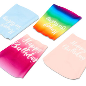 Birthday Print T-Shirt For Dogs Cats Pets Washable Sleeveless Multi Coloured Pooch Accessories